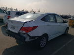 2014 Hyundai Accent Gls White vin: KMHCT4AE6EU609563