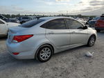 2014 Hyundai Accent Gls Silver vin: KMHCT4AE6EU774495