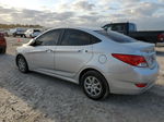 2014 Hyundai Accent Gls Silver vin: KMHCT4AE6EU774495