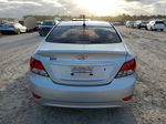 2014 Hyundai Accent Gls Silver vin: KMHCT4AE6EU774495