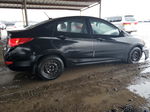 2015 Hyundai Accent Gls Black vin: KMHCT4AE6FU803625