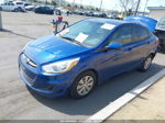 2015 Hyundai Accent Gls Blue vin: KMHCT4AE6FU831537