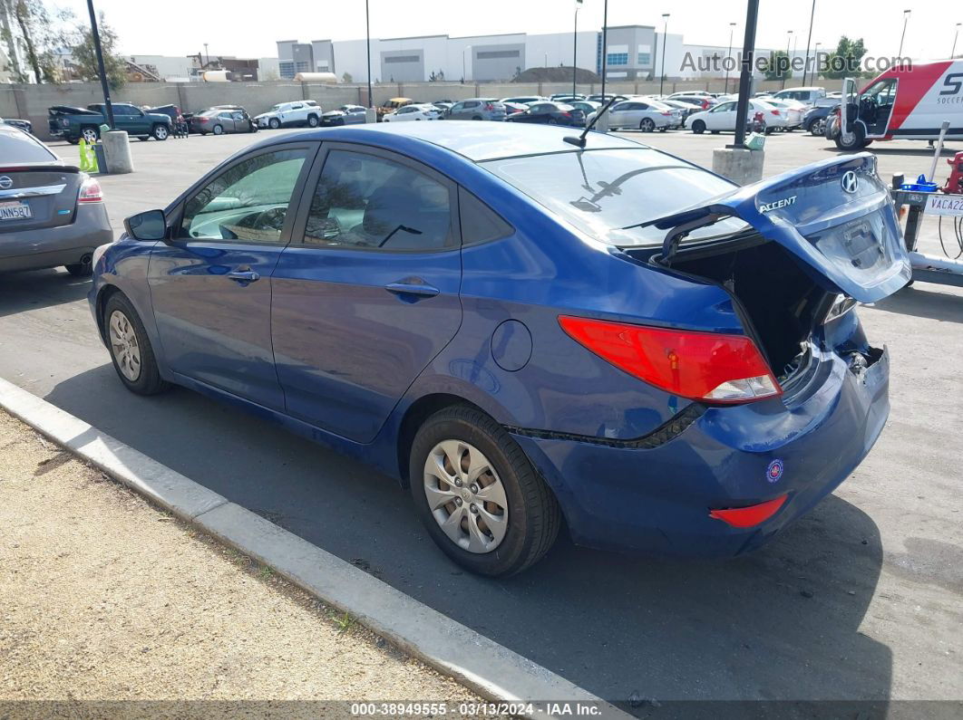 2015 Hyundai Accent Gls Blue vin: KMHCT4AE6FU831537