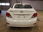 2015 Hyundai Accent Gls White vin: KMHCT4AE6FU849505