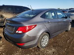 2015 Hyundai Accent Gls Серый vin: KMHCT4AE6FU879698