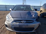 2015 Hyundai Accent Gls Gray vin: KMHCT4AE6FU879698