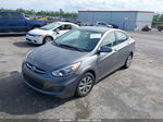 2015 Hyundai Accent Gls Gray vin: KMHCT4AE6FU908441