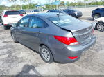 2015 Hyundai Accent Gls Gray vin: KMHCT4AE6FU908441