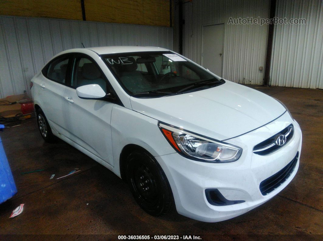 2016 Hyundai Accent Se Белый vin: KMHCT4AE6GU048798