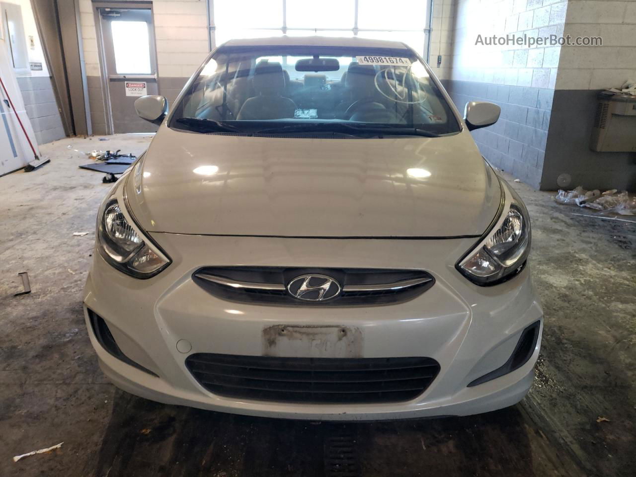 2016 Hyundai Accent Se Beige vin: KMHCT4AE6GU083311