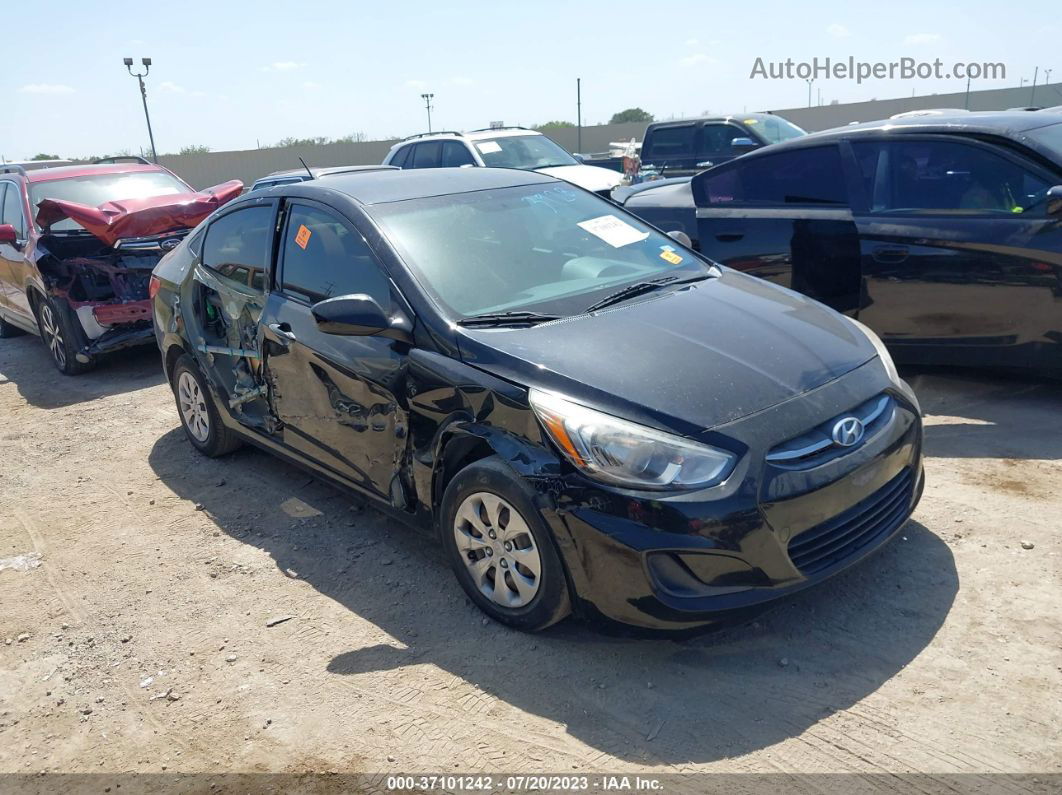 2016 Hyundai Accent Se Black vin: KMHCT4AE6GU116839