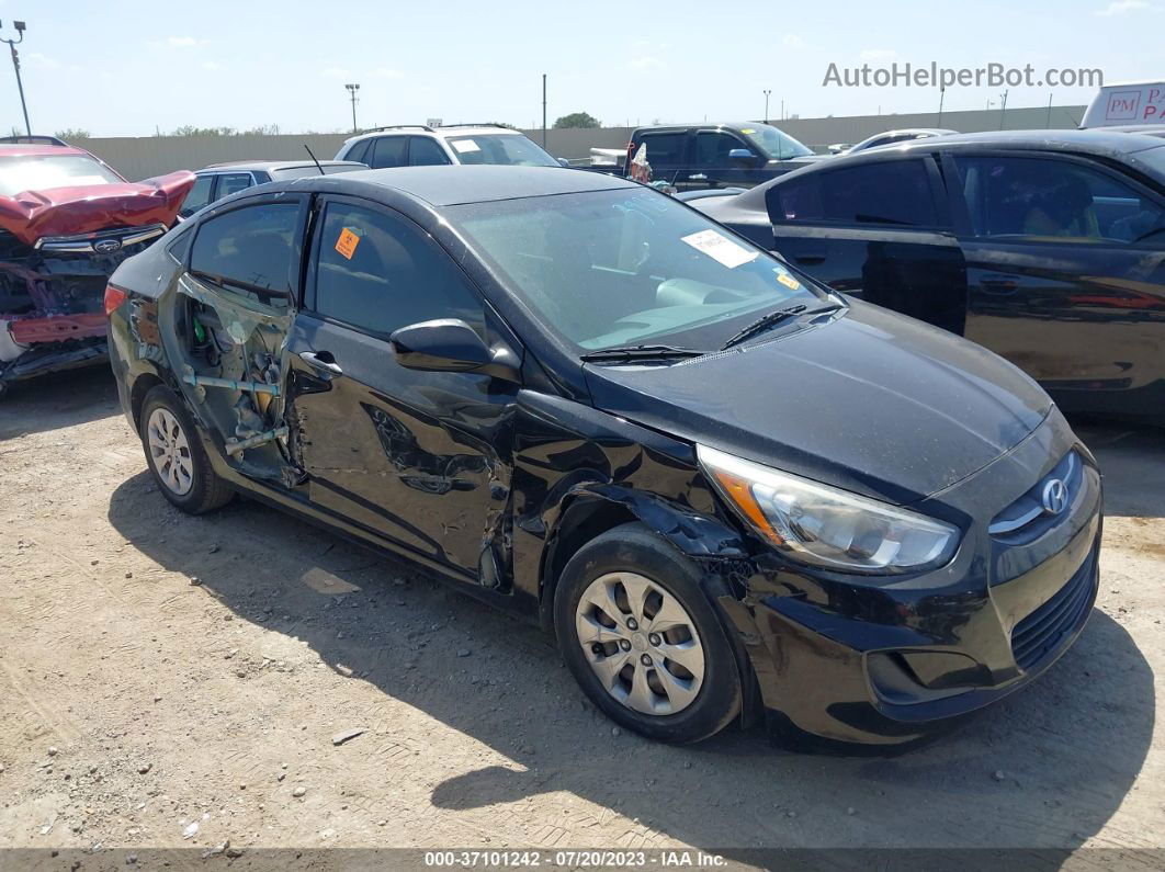 2016 Hyundai Accent Se Black vin: KMHCT4AE6GU116839