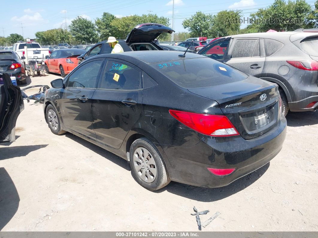 2016 Hyundai Accent Se Black vin: KMHCT4AE6GU116839