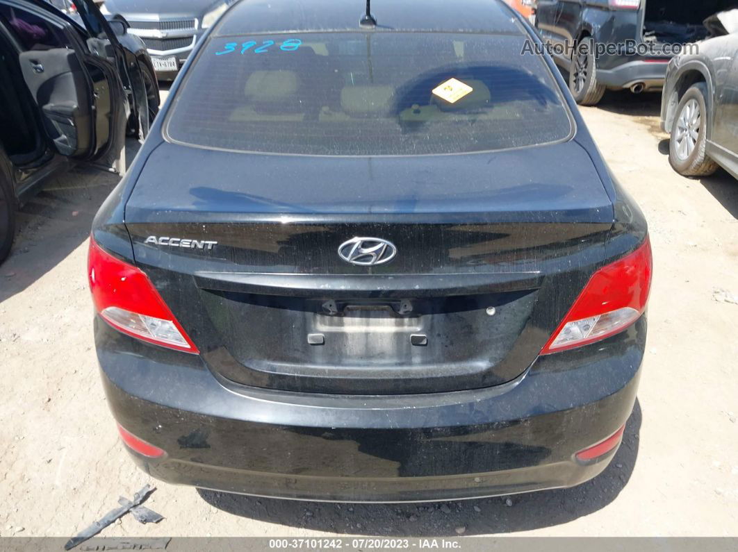 2016 Hyundai Accent Se Black vin: KMHCT4AE6GU116839