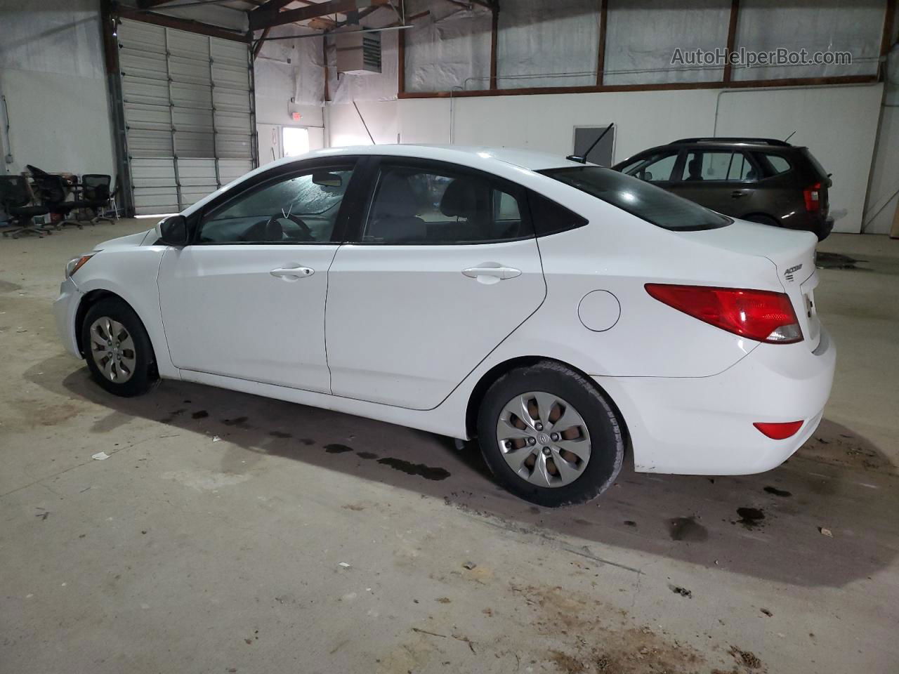 2016 Hyundai Accent Se White vin: KMHCT4AE6GU941554