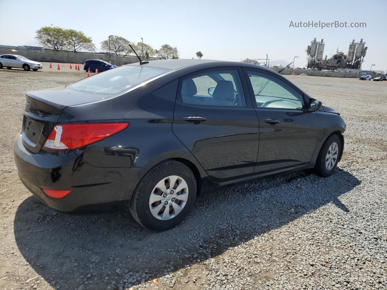 2016 Hyundai Accent Se Black vin: KMHCT4AE6GU952215