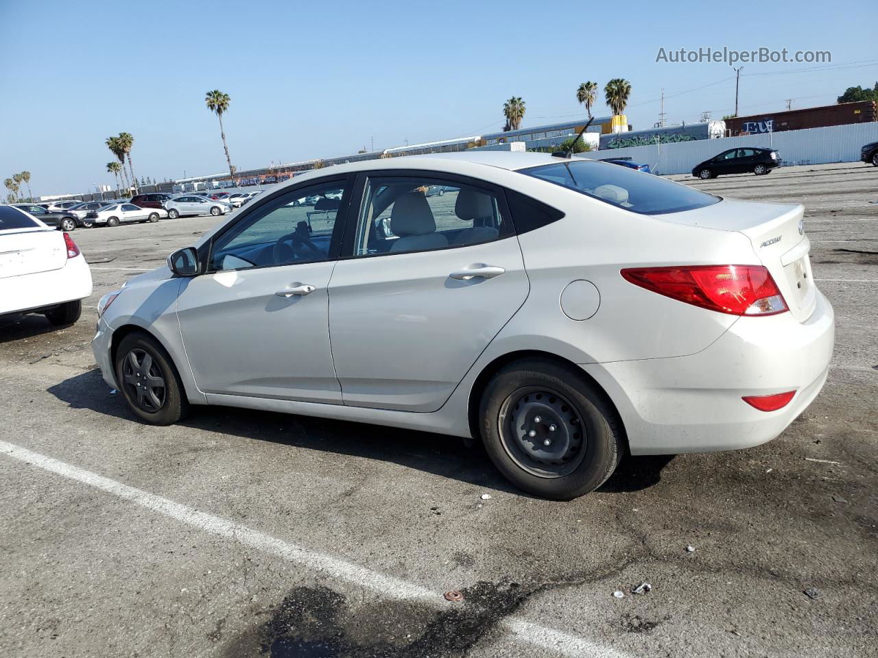 2016 Hyundai Accent Se Белый vin: KMHCT4AE6GU953686