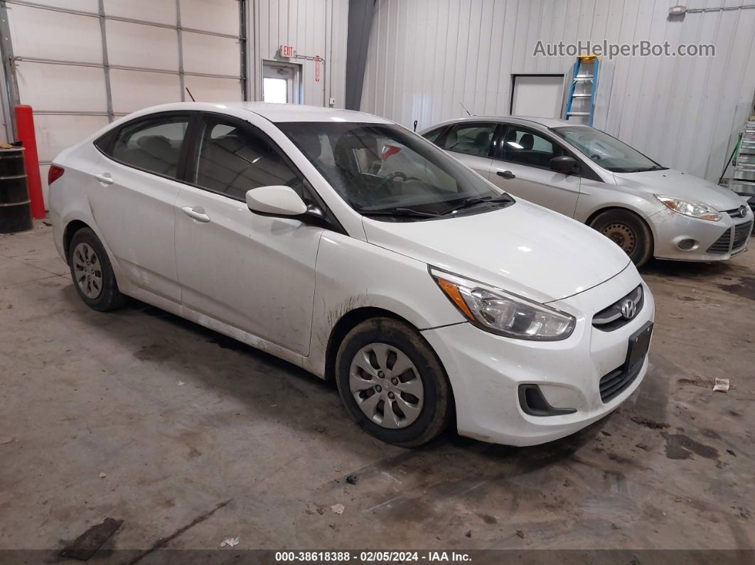 2016 Hyundai Accent Se Белый vin: KMHCT4AE6GU971198