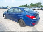 2016 Hyundai Accent Se Синий vin: KMHCT4AE6GU982783