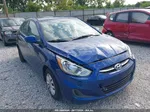 2016 Hyundai Accent Se Синий vin: KMHCT4AE6GU982783