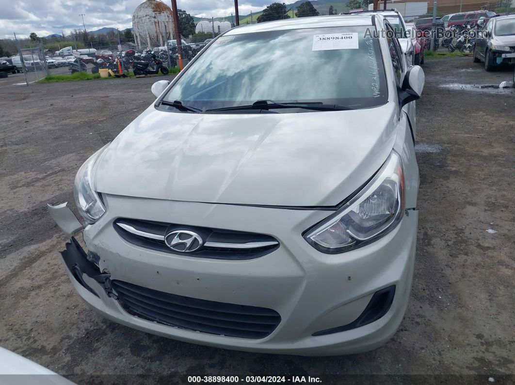 2016 Hyundai Accent Se Cream vin: KMHCT4AE6GU998157