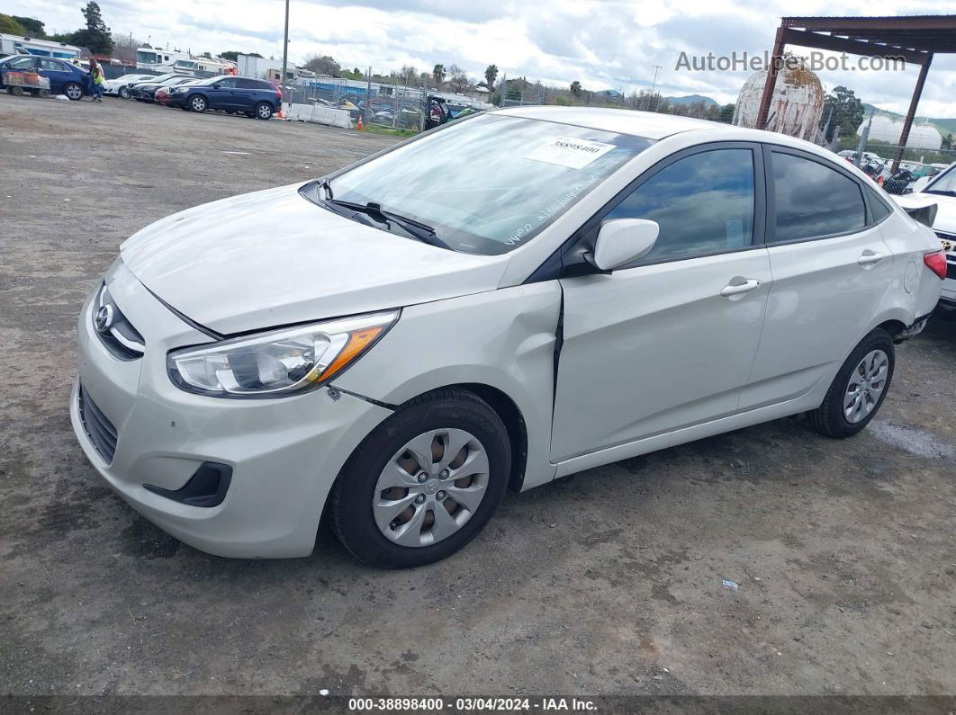 2016 Hyundai Accent Se Cream vin: KMHCT4AE6GU998157