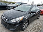 2017 Hyundai Accent Se Черный vin: KMHCT4AE6HU250039