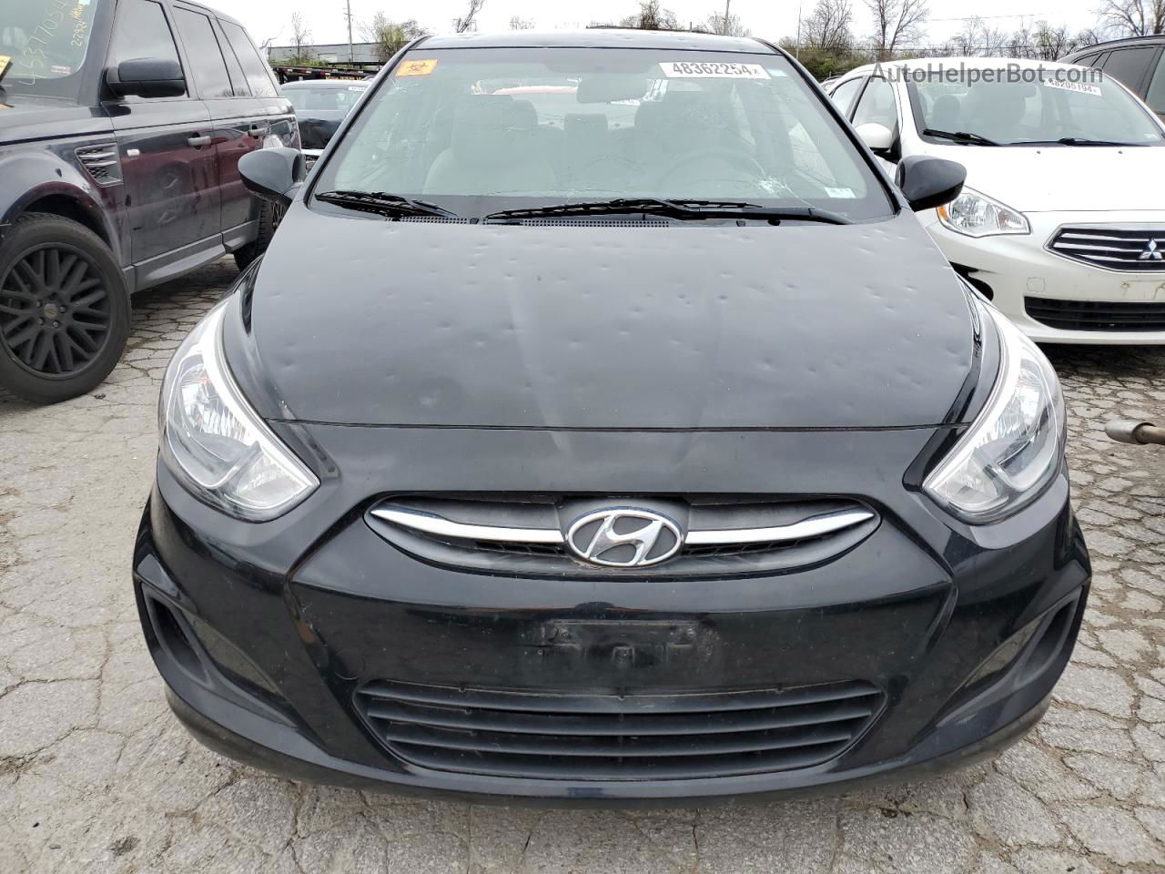 2017 Hyundai Accent Se Black vin: KMHCT4AE6HU250039