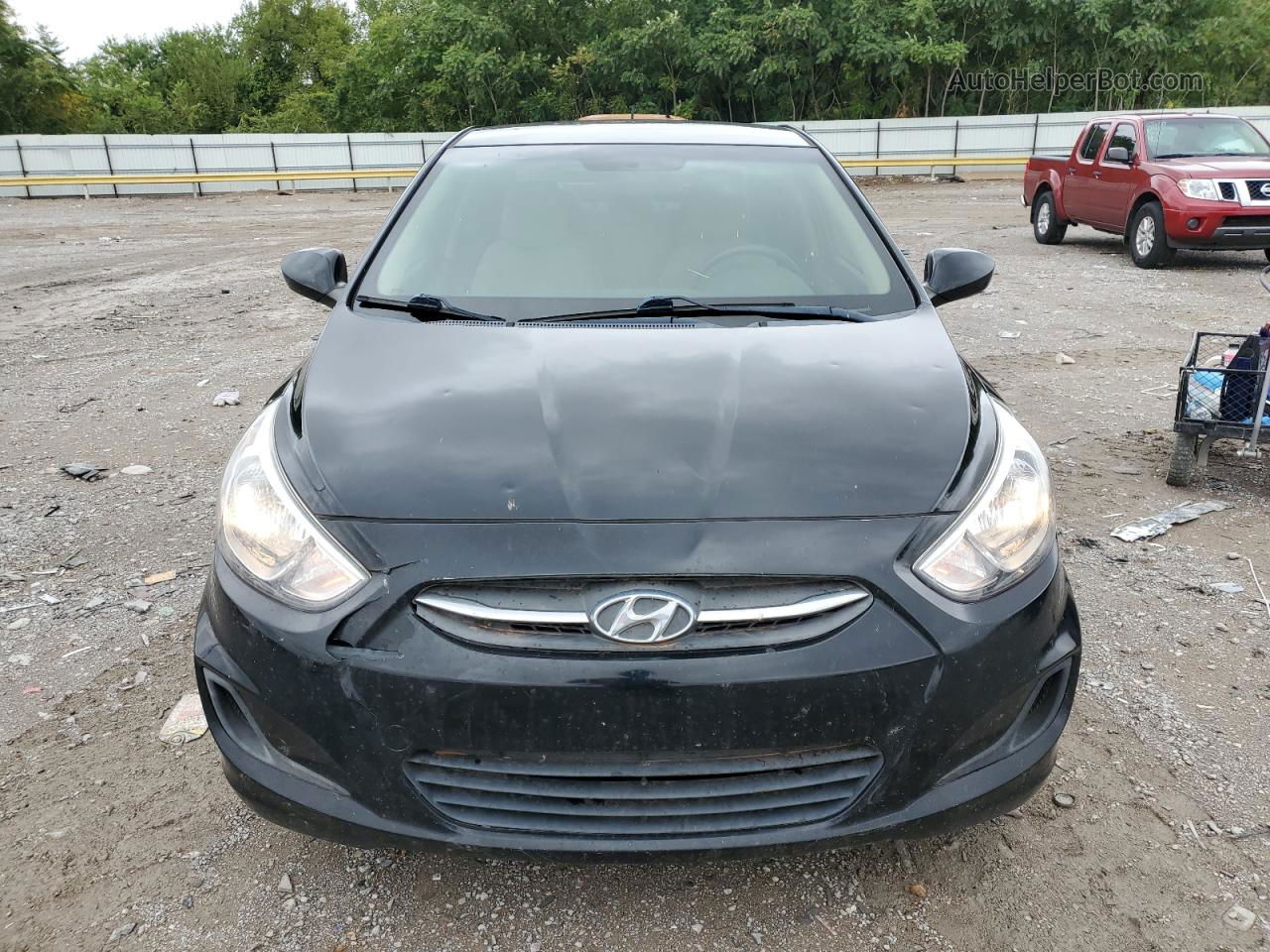 2017 Hyundai Accent Se Black vin: KMHCT4AE6HU277533