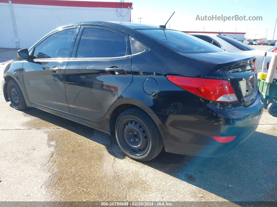 2017 Hyundai Accent Se Black vin: KMHCT4AE6HU292775