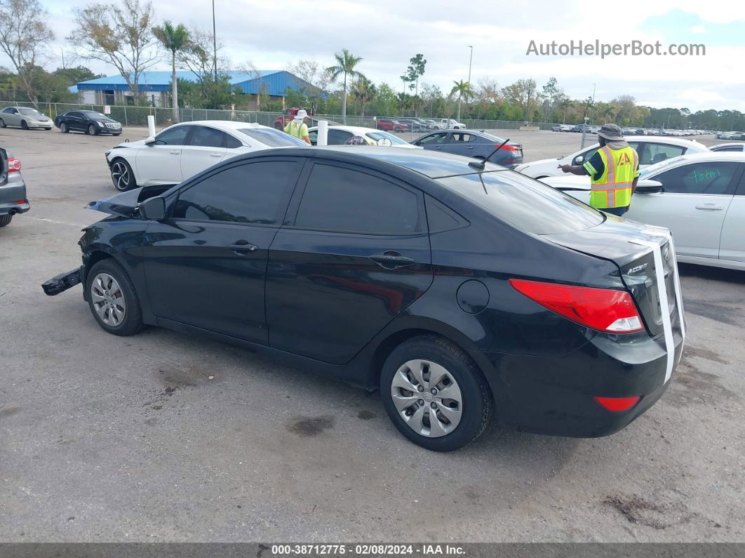 2017 Hyundai Accent Se Black vin: KMHCT4AE6HU335625