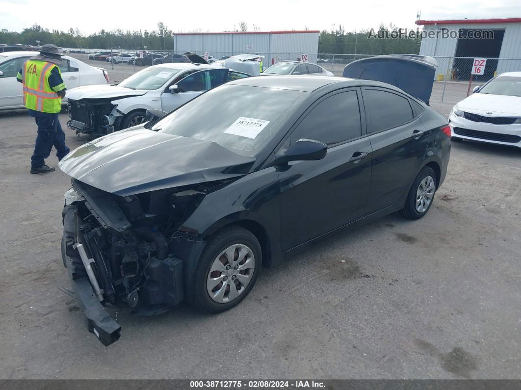 2017 Hyundai Accent Se Black vin: KMHCT4AE6HU335625