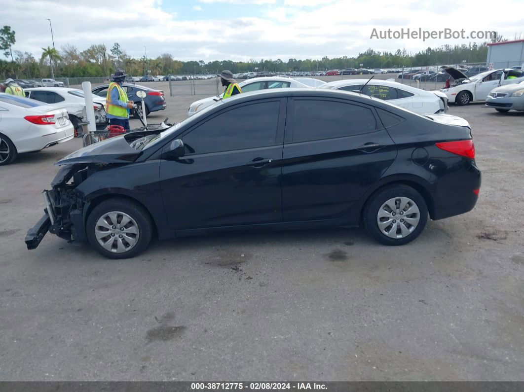 2017 Hyundai Accent Se Black vin: KMHCT4AE6HU335625