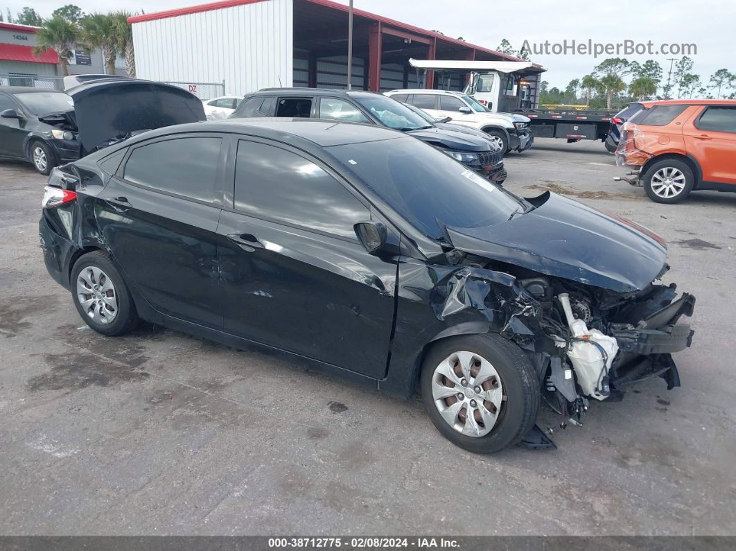 2017 Hyundai Accent Se Black vin: KMHCT4AE6HU335625