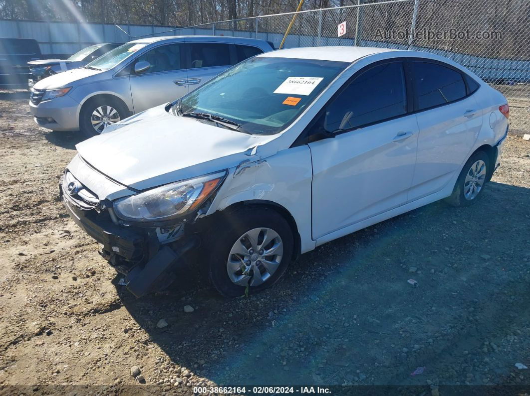 2017 Hyundai Accent Se White vin: KMHCT4AE6HU339710