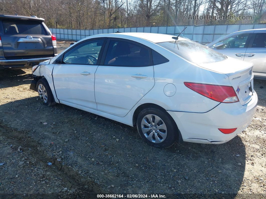 2017 Hyundai Accent Se White vin: KMHCT4AE6HU339710