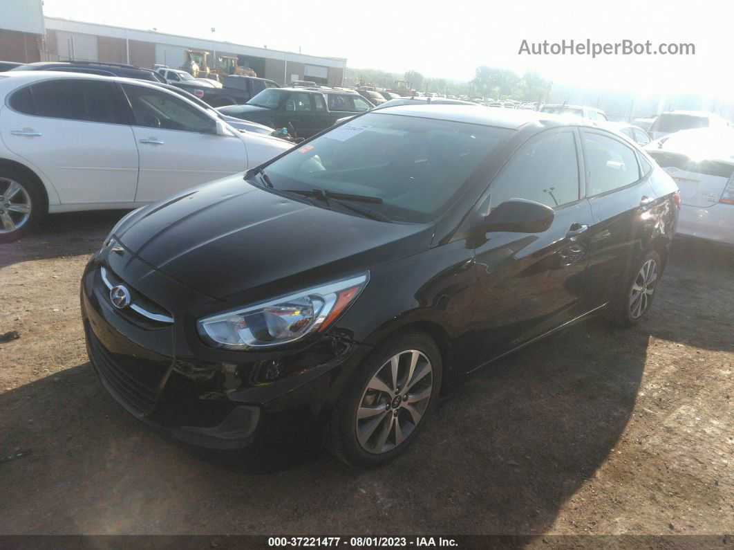 2017 Hyundai Accent Value Edition Black vin: KMHCT4AE6HU356412