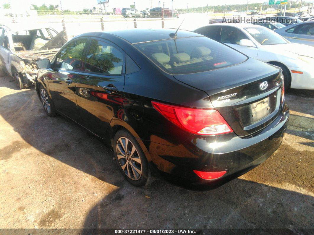 2017 Hyundai Accent Value Edition Black vin: KMHCT4AE6HU356412