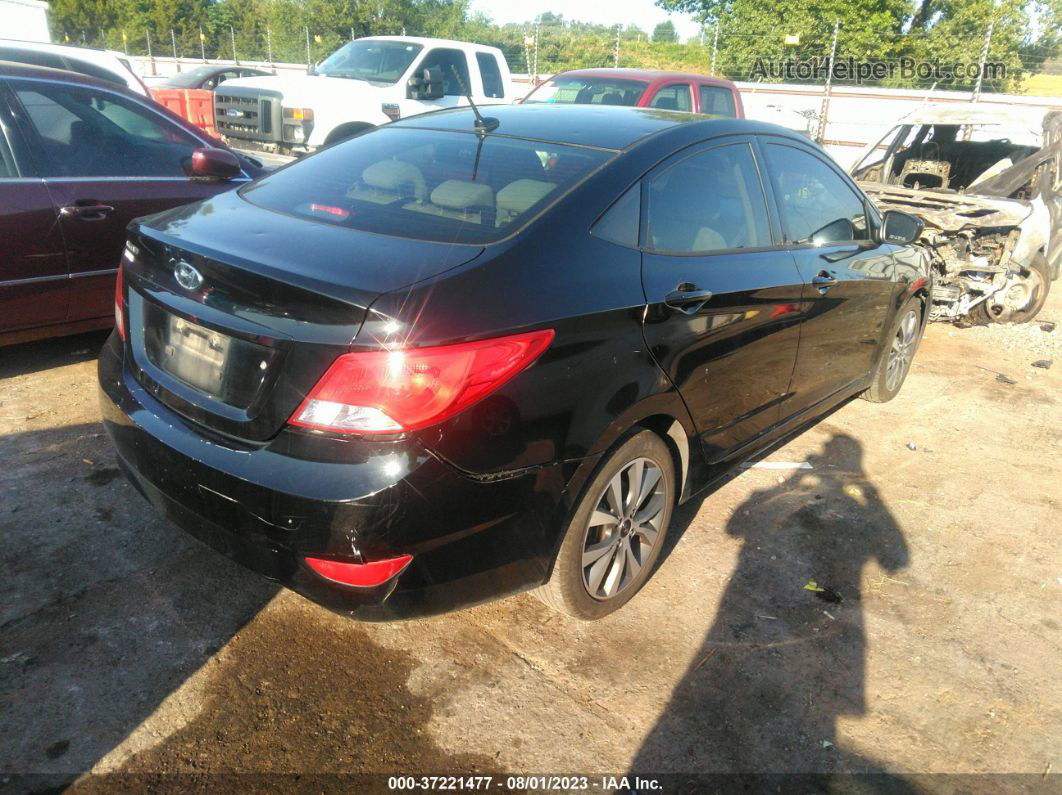 2017 Hyundai Accent Value Edition Black vin: KMHCT4AE6HU356412