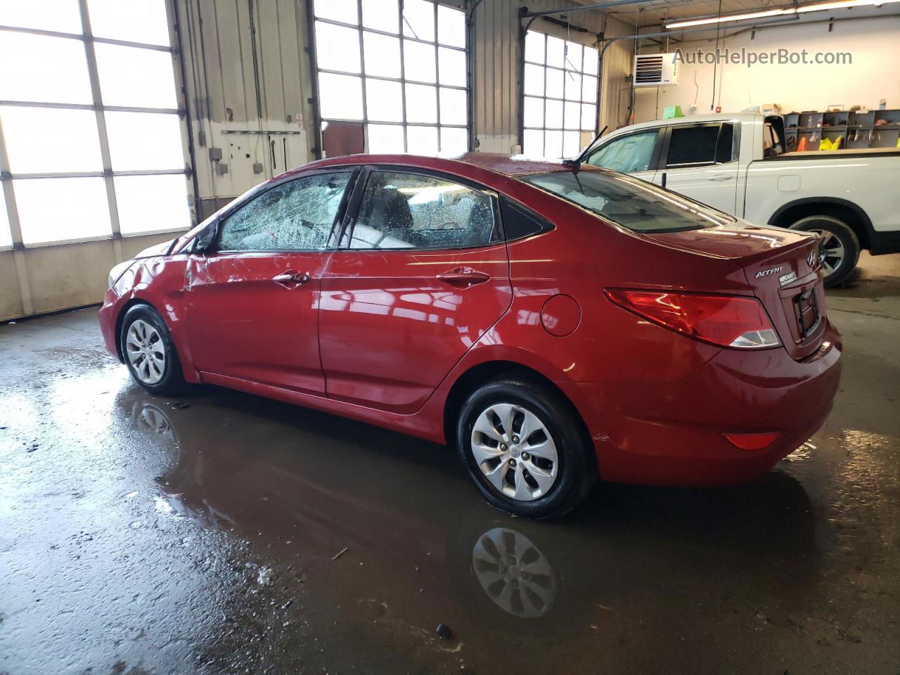 2017 Hyundai Accent Se Red vin: KMHCT4AE6HU393198