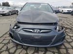 2013 Hyundai Accent Gls Gray vin: KMHCT4AE7DU285876