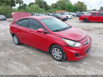 2013 Hyundai Accent Gls Red vin: KMHCT4AE7DU414795