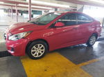 2013 Hyundai Accent Gls Burgundy vin: KMHCT4AE7DU496432