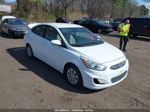 2015 Hyundai Accent Gls White vin: KMHCT4AE7FU805299