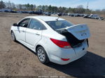 2015 Hyundai Accent Gls White vin: KMHCT4AE7FU805299