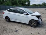 2015 Hyundai Accent Gls White vin: KMHCT4AE7FU817100