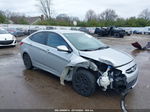 2015 Hyundai Accent Gls Silver vin: KMHCT4AE7FU857399