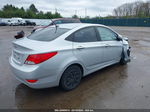 2015 Hyundai Accent Gls Silver vin: KMHCT4AE7FU857399