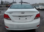 2015 Hyundai Accent Gls White vin: KMHCT4AE7FU878494