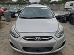 2015 Hyundai Accent Gls Silver vin: KMHCT4AE7FU907427